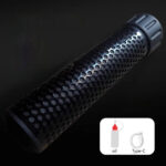 Smoke Wolf 14 mm CCW Muzzle Silencer for Gel Blasters & Airsoft Guns