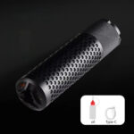 Smoke Wolf 14 mm CCW Muzzle Silencer for Gel Blasters & Airsoft Guns